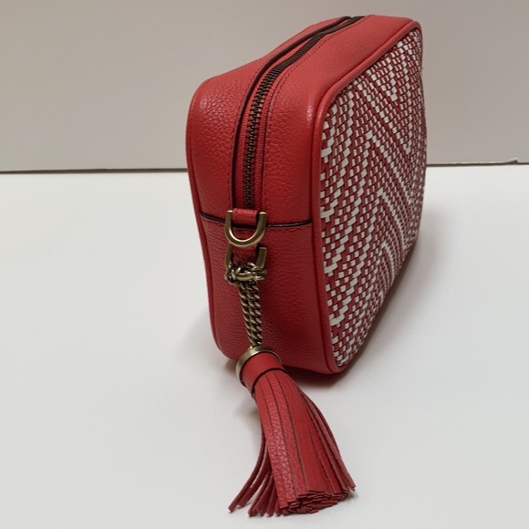 NWT Michael Kors Leather Chevron Crossbody Medium - Picture 9 of 15